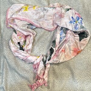 Ted Baker London Pink Silk Scarf
